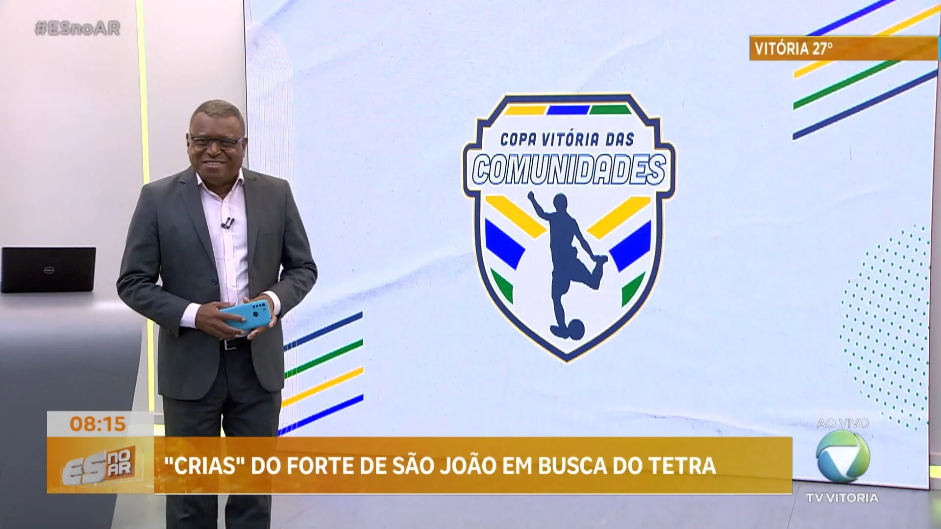 Copa Vitória das Comunidades: "crias" do Forte São João em busca do tetra