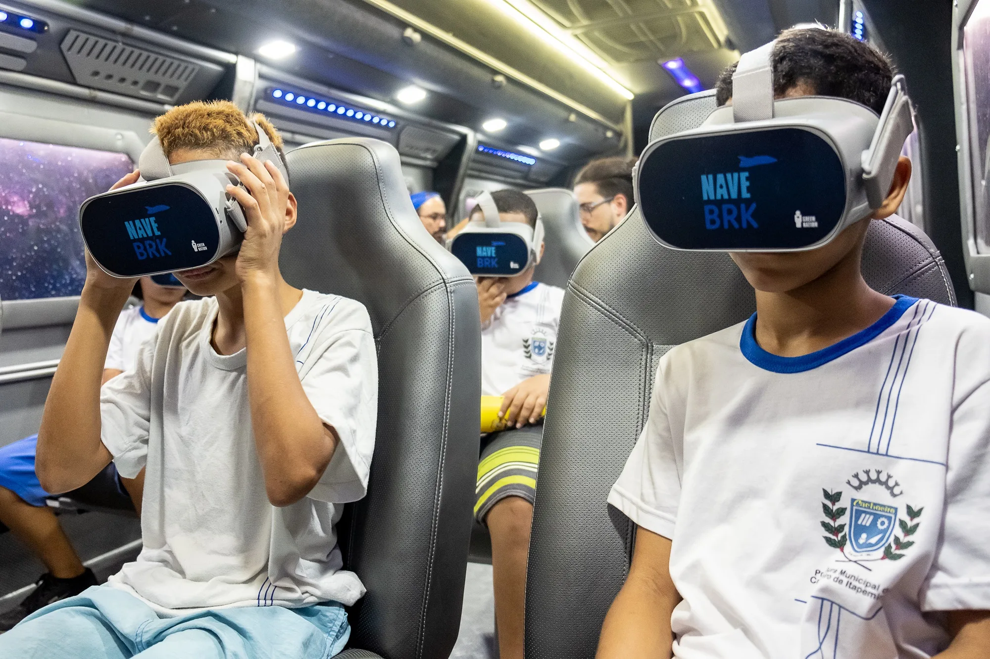 Último dia para passeio na nave de realidade virtual em Cachoeiro