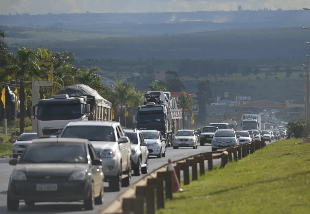 Brasilia – Movimento de saída para o feriado de carnaval tranquilo no Aeroporto JK e rodovias do Distrito Federal(José Cruz/Agência Brasil)