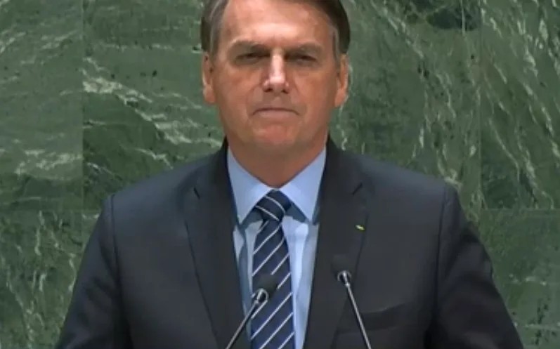 "Amazônia permanece praticamente intocada", diz Bolsonaro em discurso à ONU