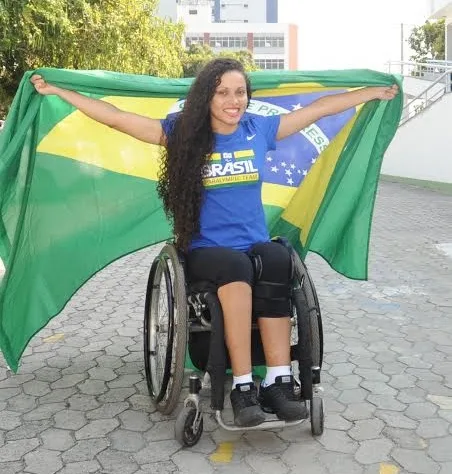 Paratleta Bisa Silva representa o Espírito Santo nos Jogos Paralímpicos Rio 2016