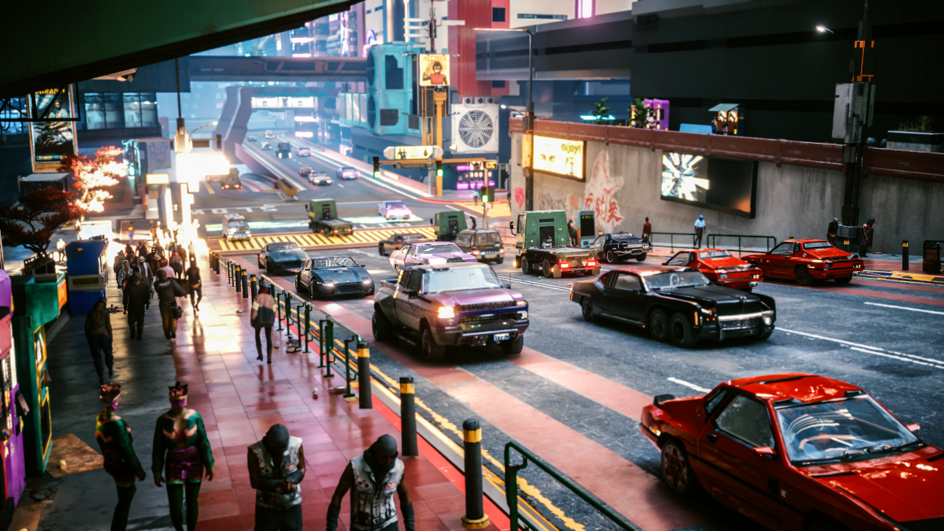 Brasileiros se destacam com belas imagens em Cyberpunk 2077 Overdrive