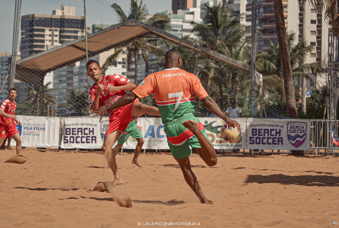 Seleção de Cariacica está na semifinal do Campeonato Estadual de Futebol de Areia 2022