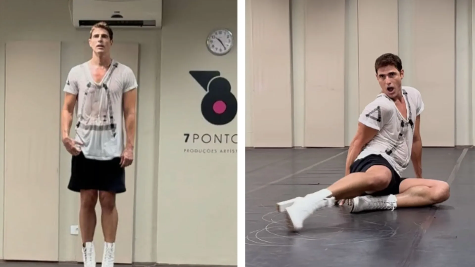 Reynaldo Gianecchini mostra ensaio de dança “Vogue” e vídeo bomba na web