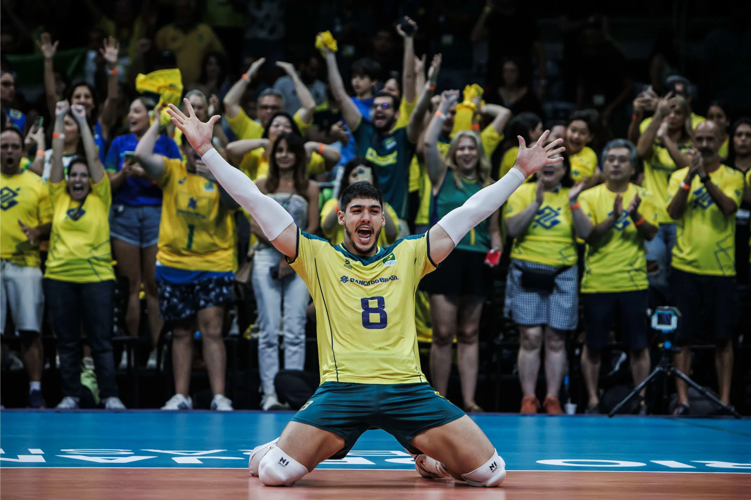 Brasil e Itália em clima de final no Pré-Olímpico de Vôlei