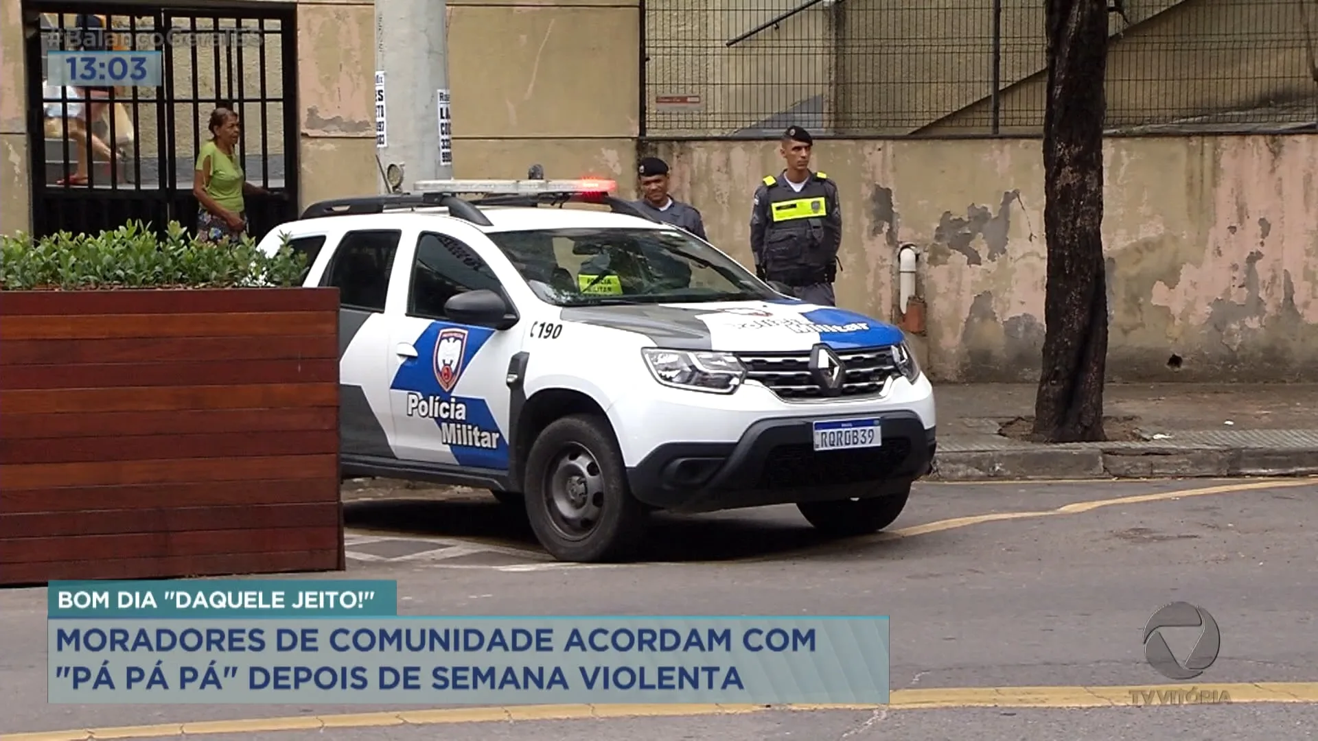 Moradores de comunidade acordam com tiroteio mais uma vez