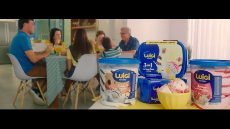 Conteúdo assina campanha publicitária de retorno da marca de sorvetes capixabas Luigi