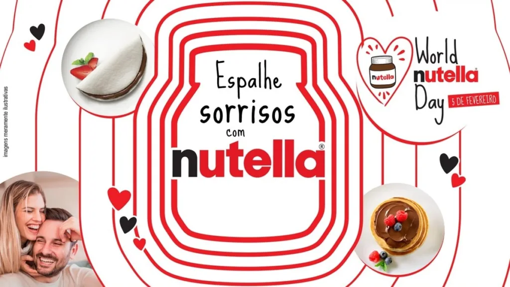 Dia Mundial da Nutella®: marca espalha sorrisos no rosto dos consumidores com muita tapioca e brasilidade