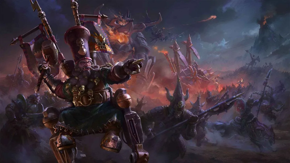 Anões do Caos chegam a Total War: WARHAMMER III no dia 13 de abril