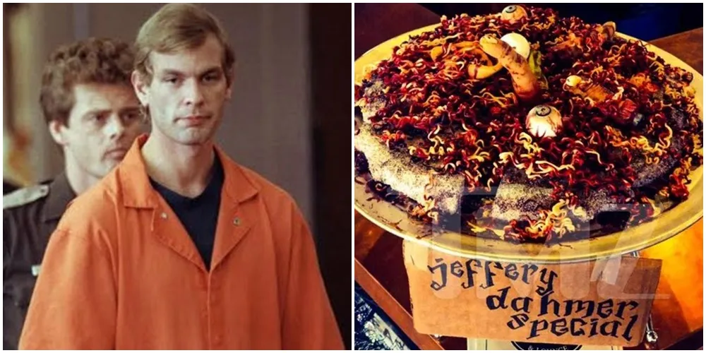 Pizzaria vende torta inspirada em Jeffrey Dahmer para o Halloween