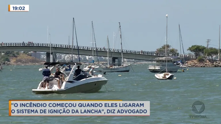 Lancha que explodiu em Vitória é a mesma do acidente que matou universitária