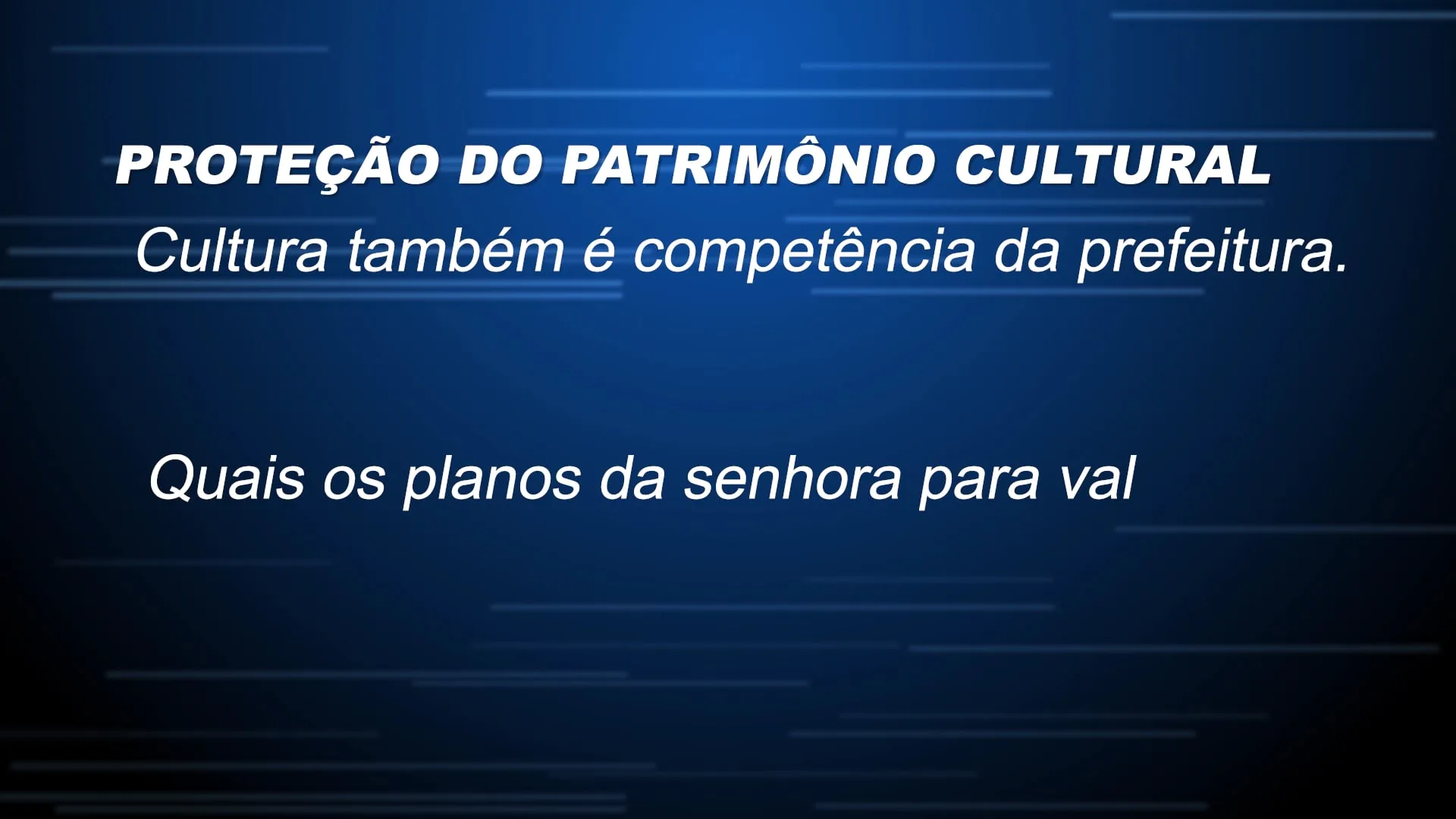 Entrevista com Neuzinha (PSDB), candidata a prefeita de Vitória