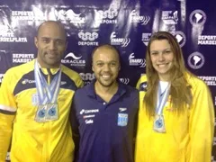 Nadadores do COES conquistam três medalhas no Sul-Americano realizado na Argentina