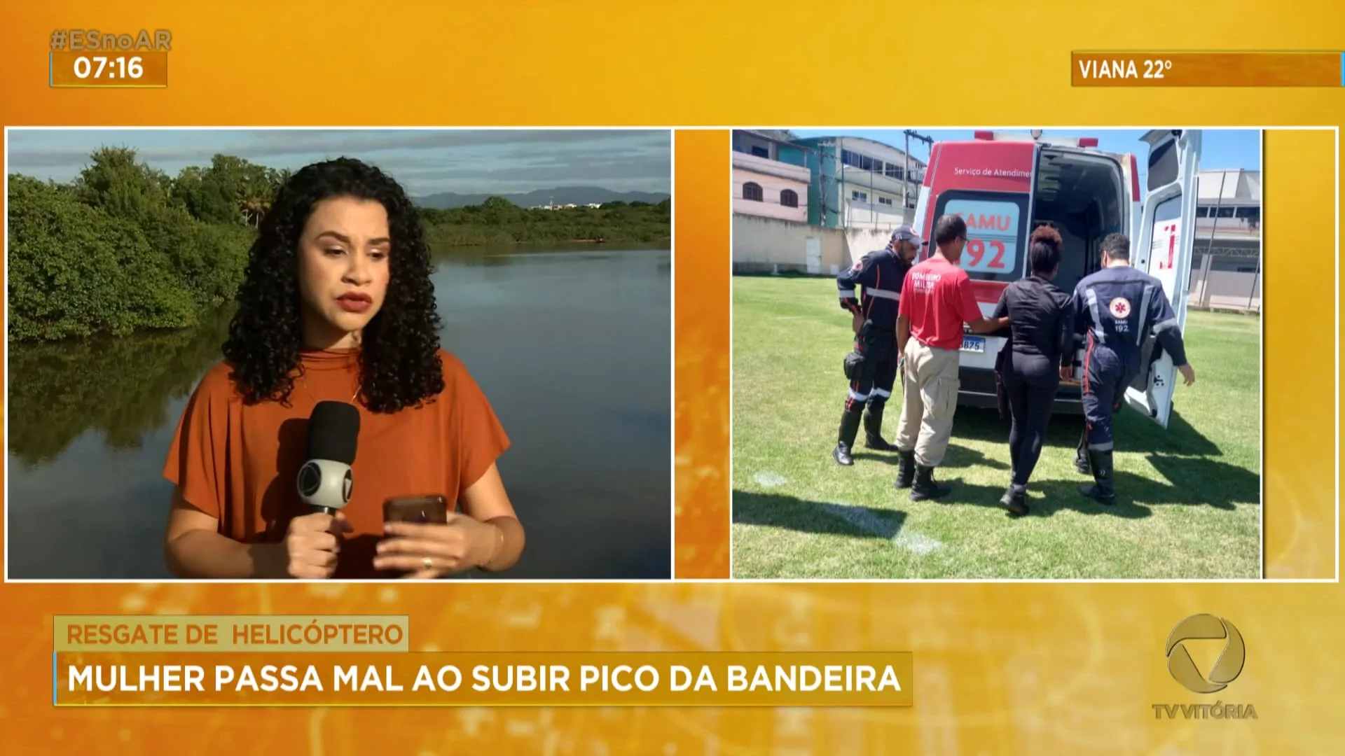 Mulher passa mal ao subir Pico da Bandeira