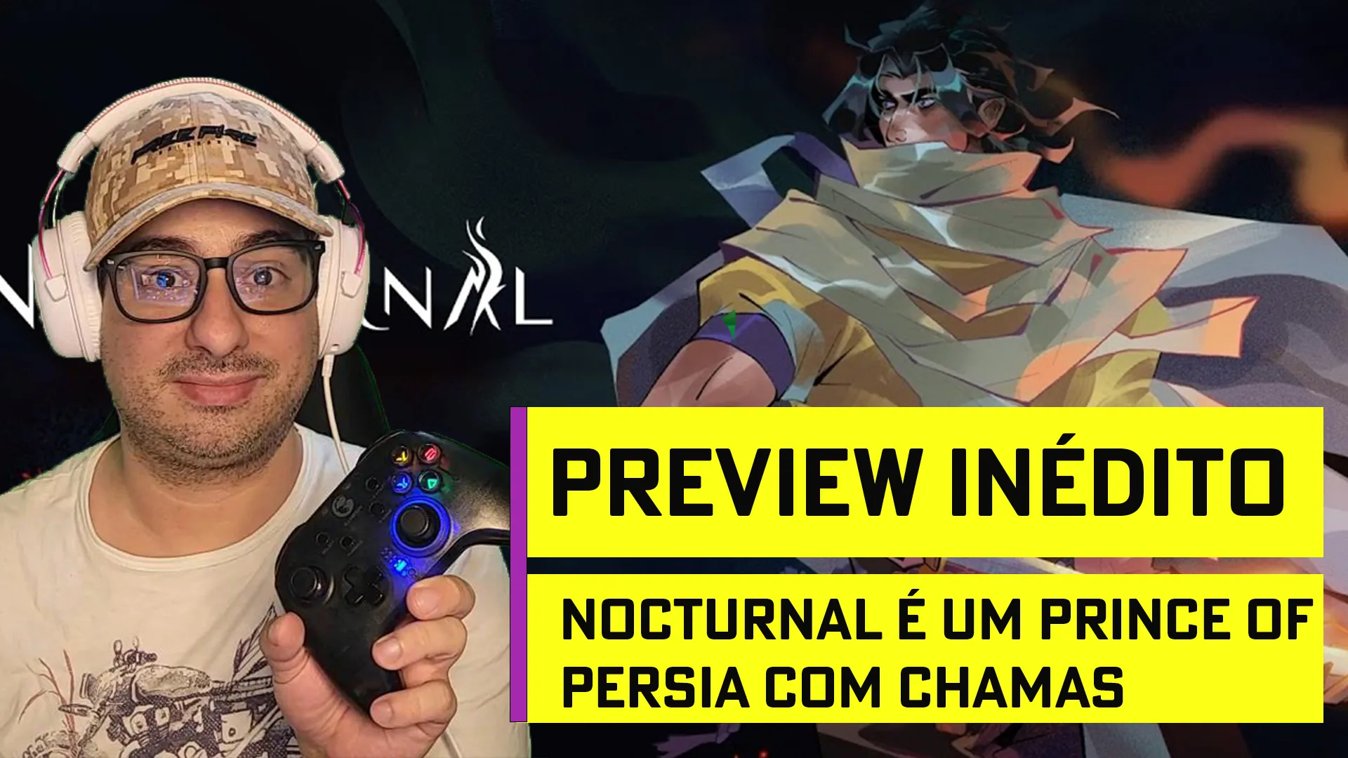 Confira nosso preview de Nocturnal, um 'Prince of Persia' com chamas