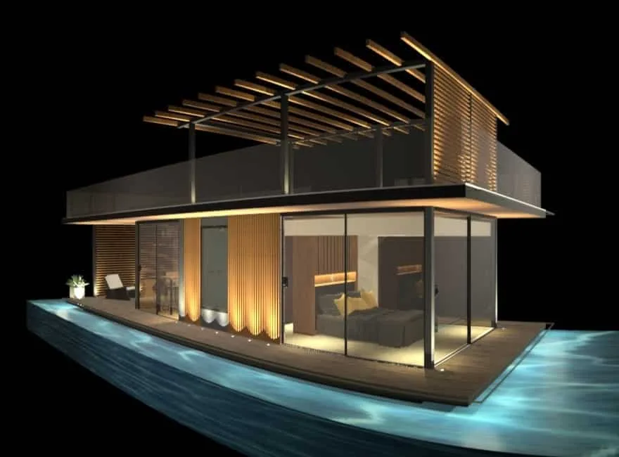 casas futuantes 