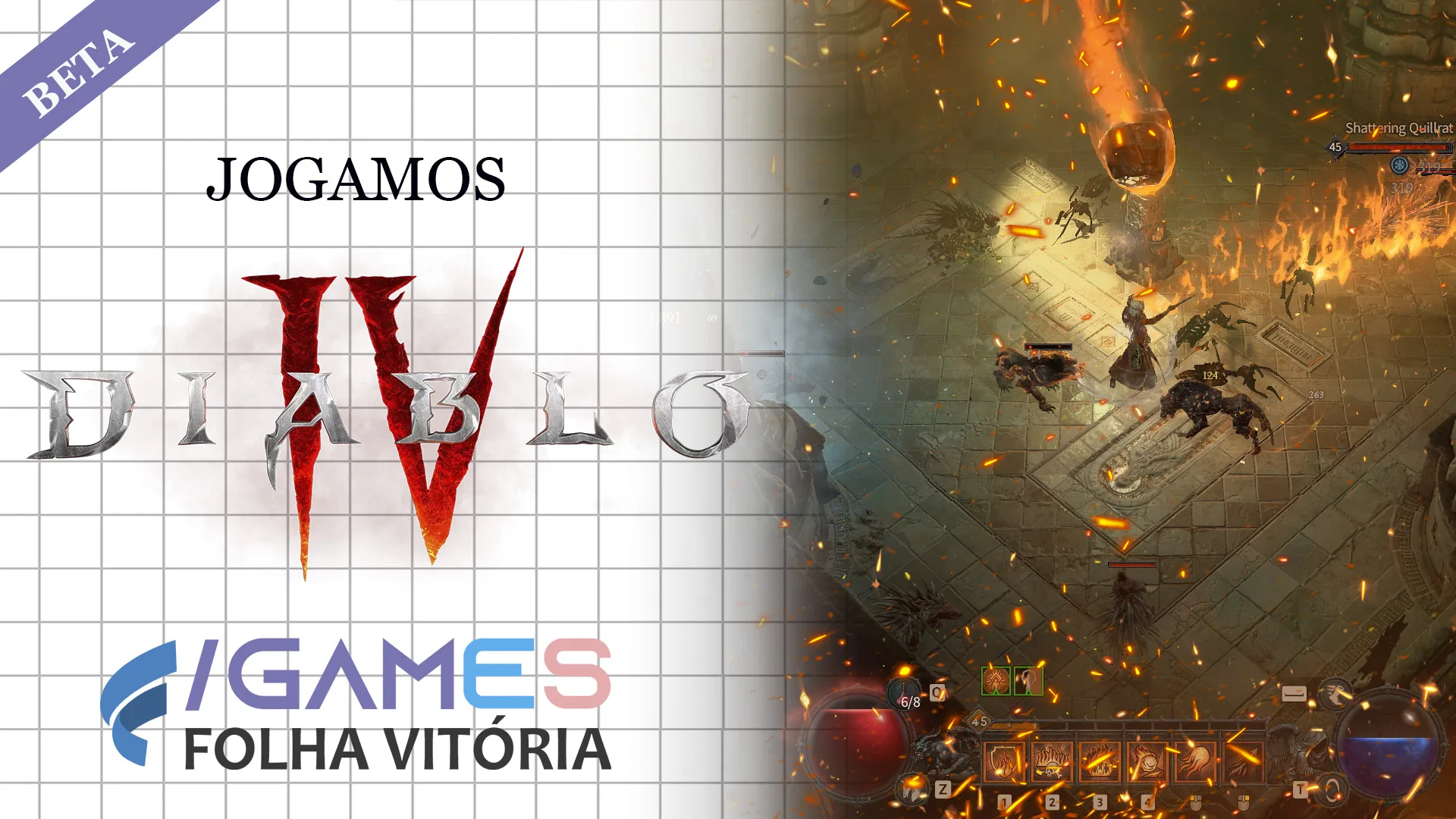 JOGAMOS DIABLO IV - Confira nossas impressões do aguardado game