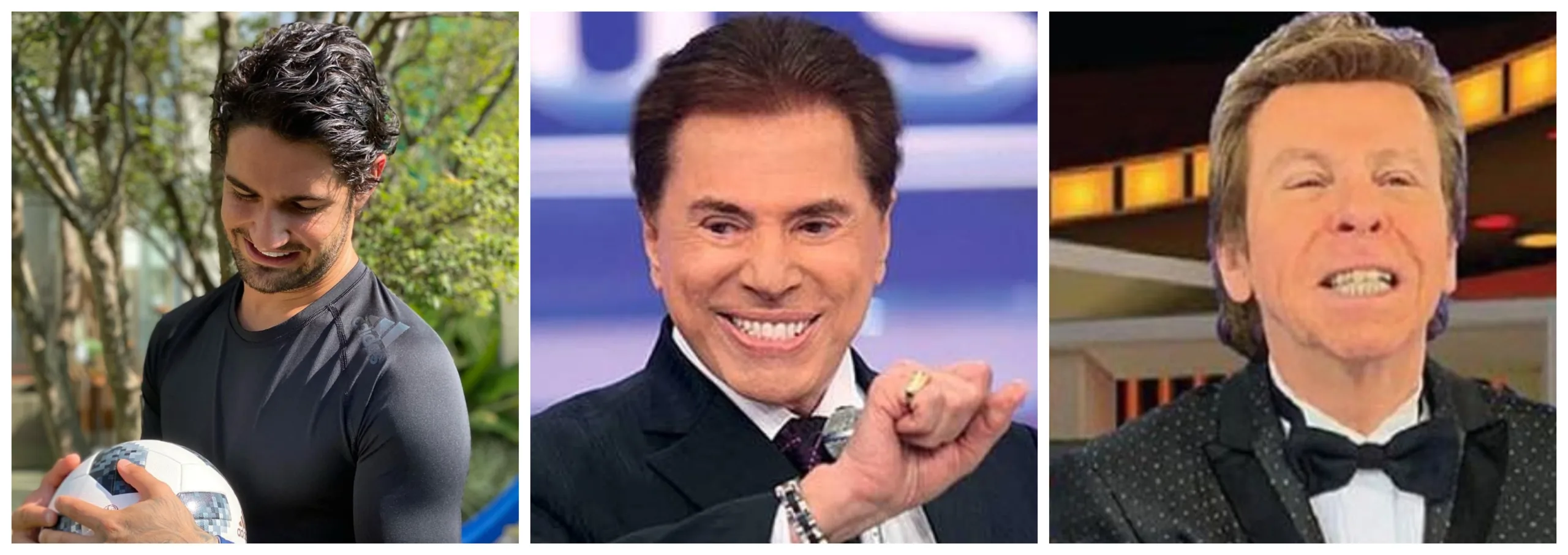 Silvio Santos cutuca o genro, Alexandre Pato, e cobra dívida de Nelson Rubens: 'Toda hora uma desculpa'