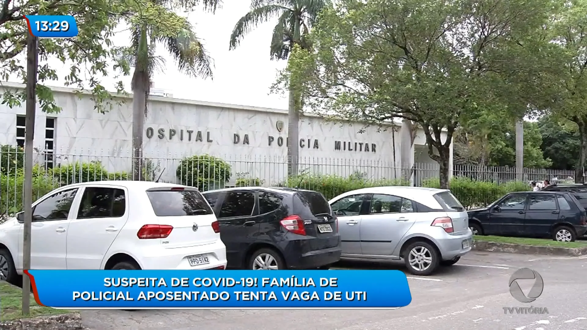 Família de policial aposentado tenta vaga na UTI