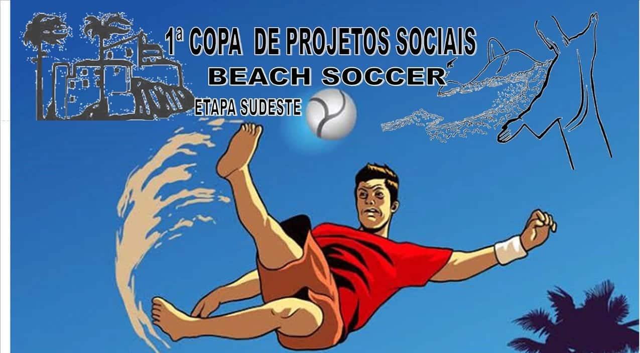 I Copa de Projetos Sociais de Futebol de Areia será neste fim de semana