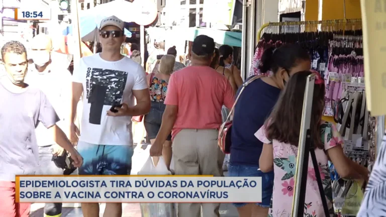 Epidemiologista tira dúvidas da população sobre a vacina contra o coronavírus