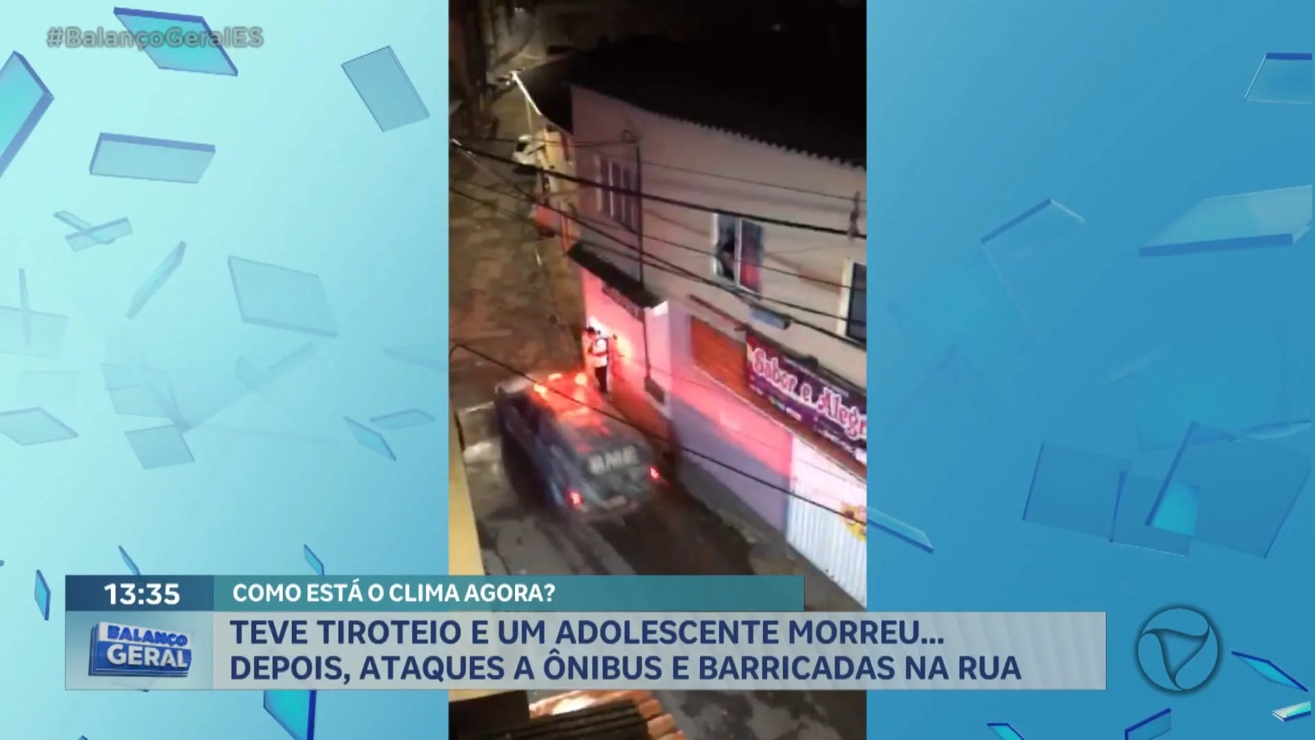 COMO ESTÁ O CLIMA AGORA? TEVE TIROTEIO E UM ADOLESCENTE MORREU NO BAIRRO DA PENHA.