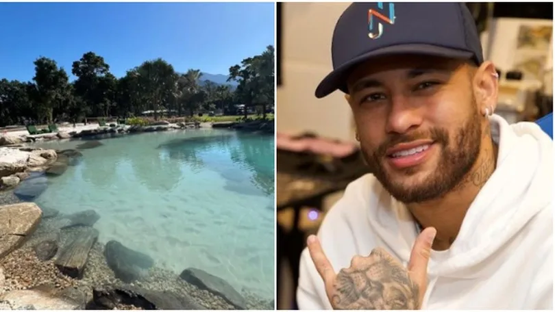 Neymar mergulha em lago, descumpre interdição e recebe nova multa ambiental