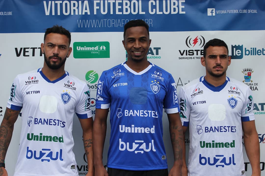 Vitória apresenta mais três reforços para a sequência da série D