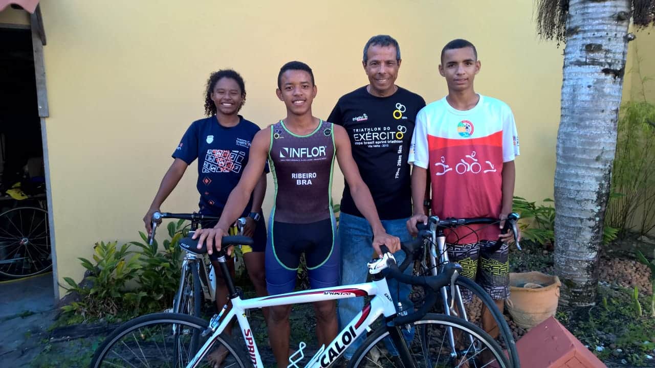 Jovens promessas de Aracruz disputam etapa nacional do Campeonato de Duathlon