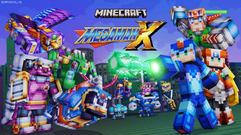 Minecraft ganhará crossover com Megaman X