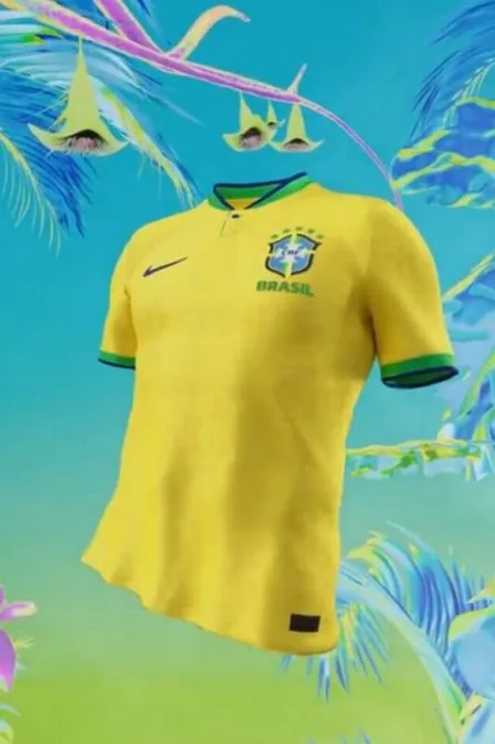 Veja como será a camisa da Seleção Brasileira para a Copa do Mundo 2022