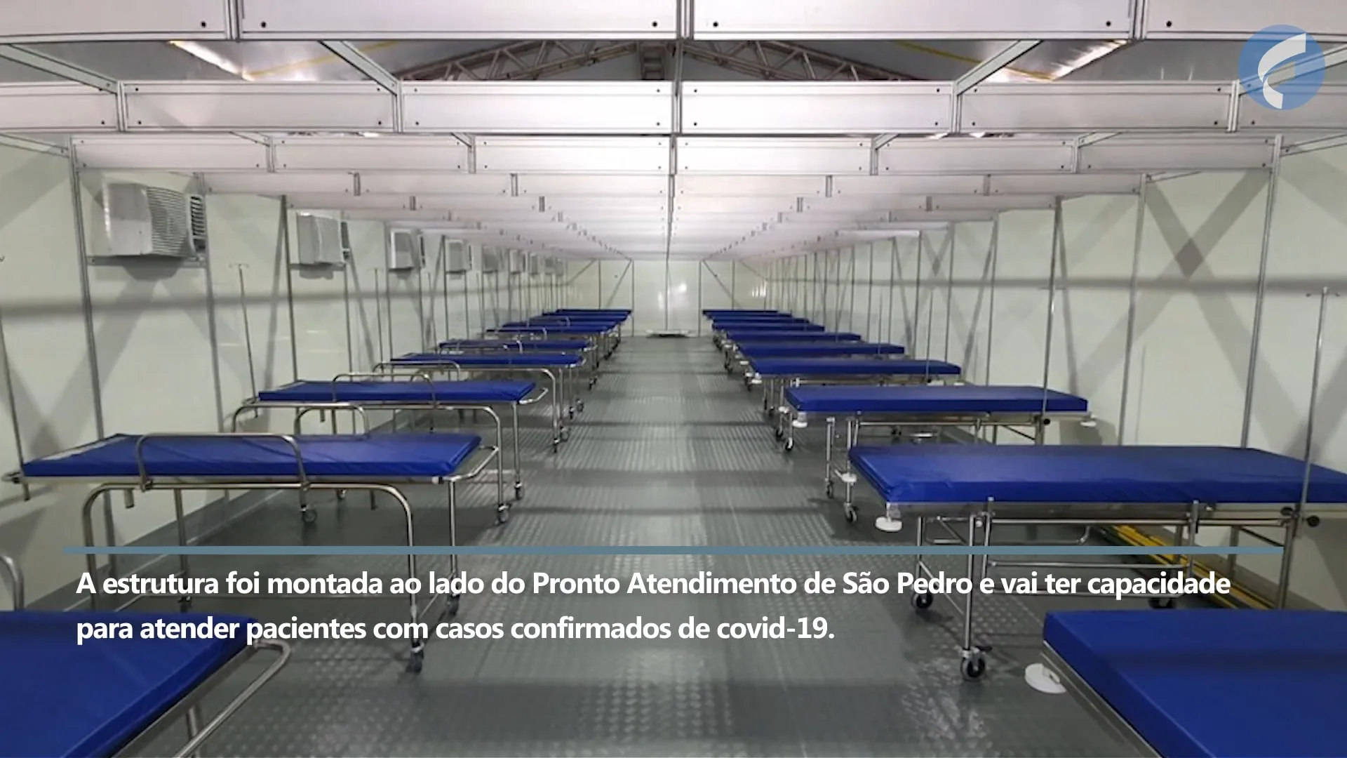 Prefeitura de Vitória instala leitos de campanha para atendimento de pacientes com coronavírus