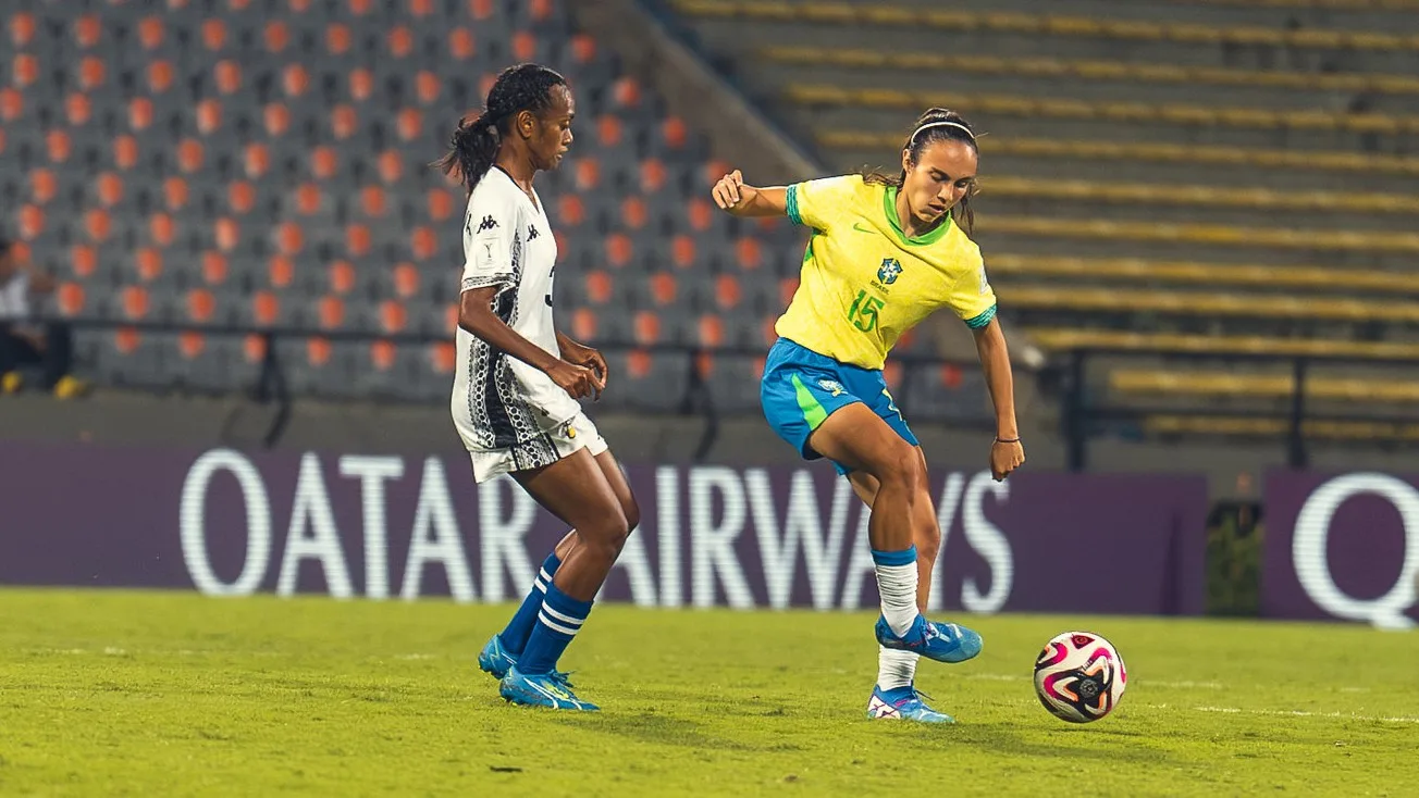 Seleção brasileira sub-20 goleia em sua estreia na Copa do Mundo