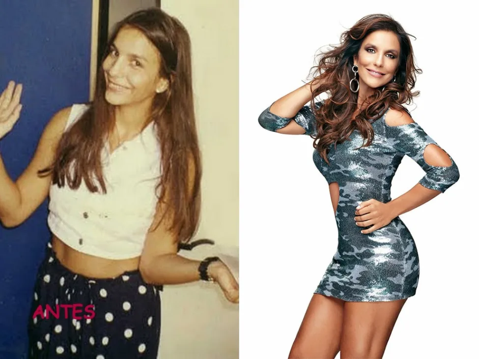 Ivete-Sangalo Antes e Depois