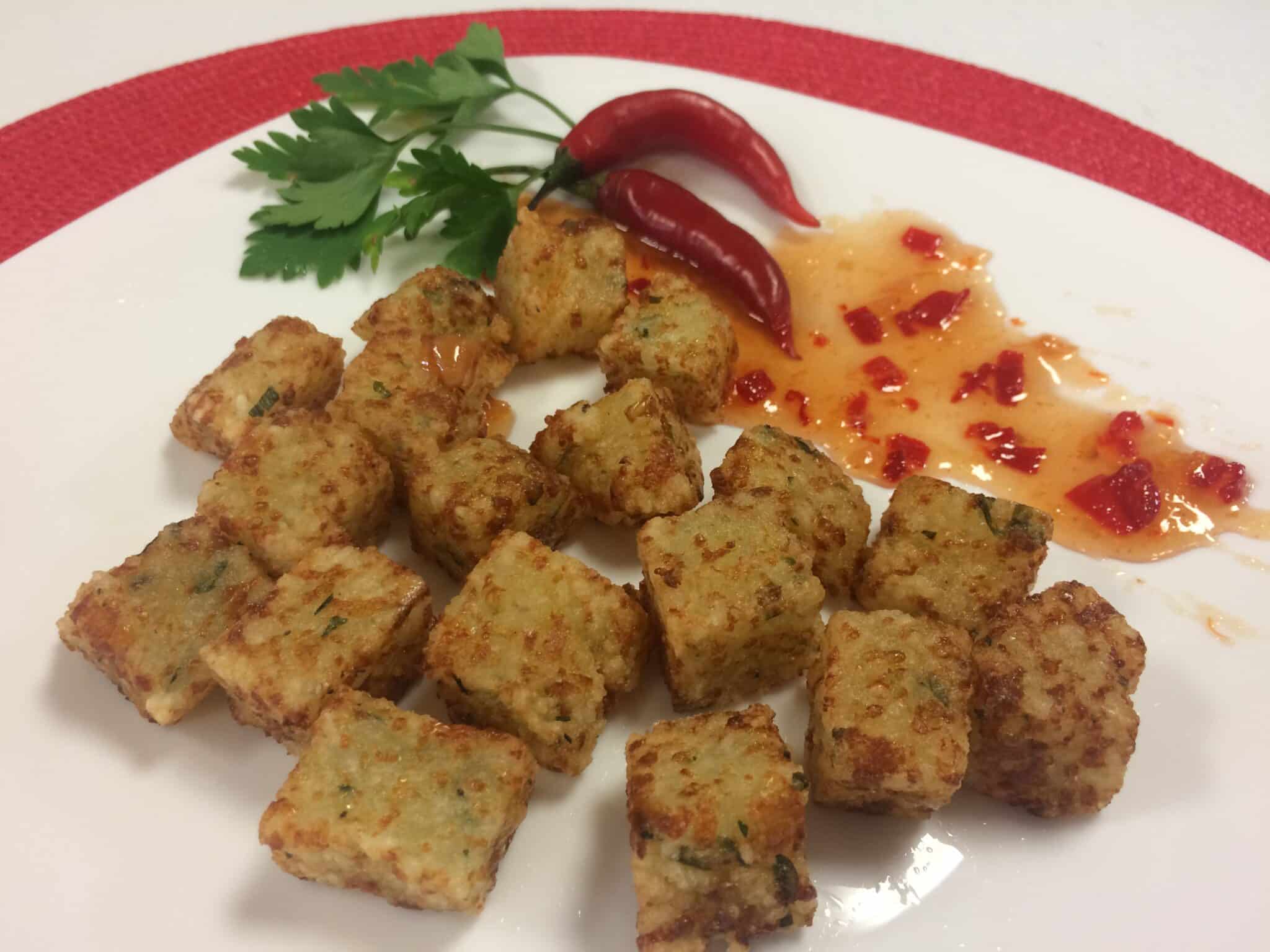 Receita de dadinho de tapioca com queijo coalho