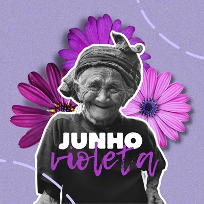 Junho Violeta conscientiza sobre o combate à violência contra o idoso