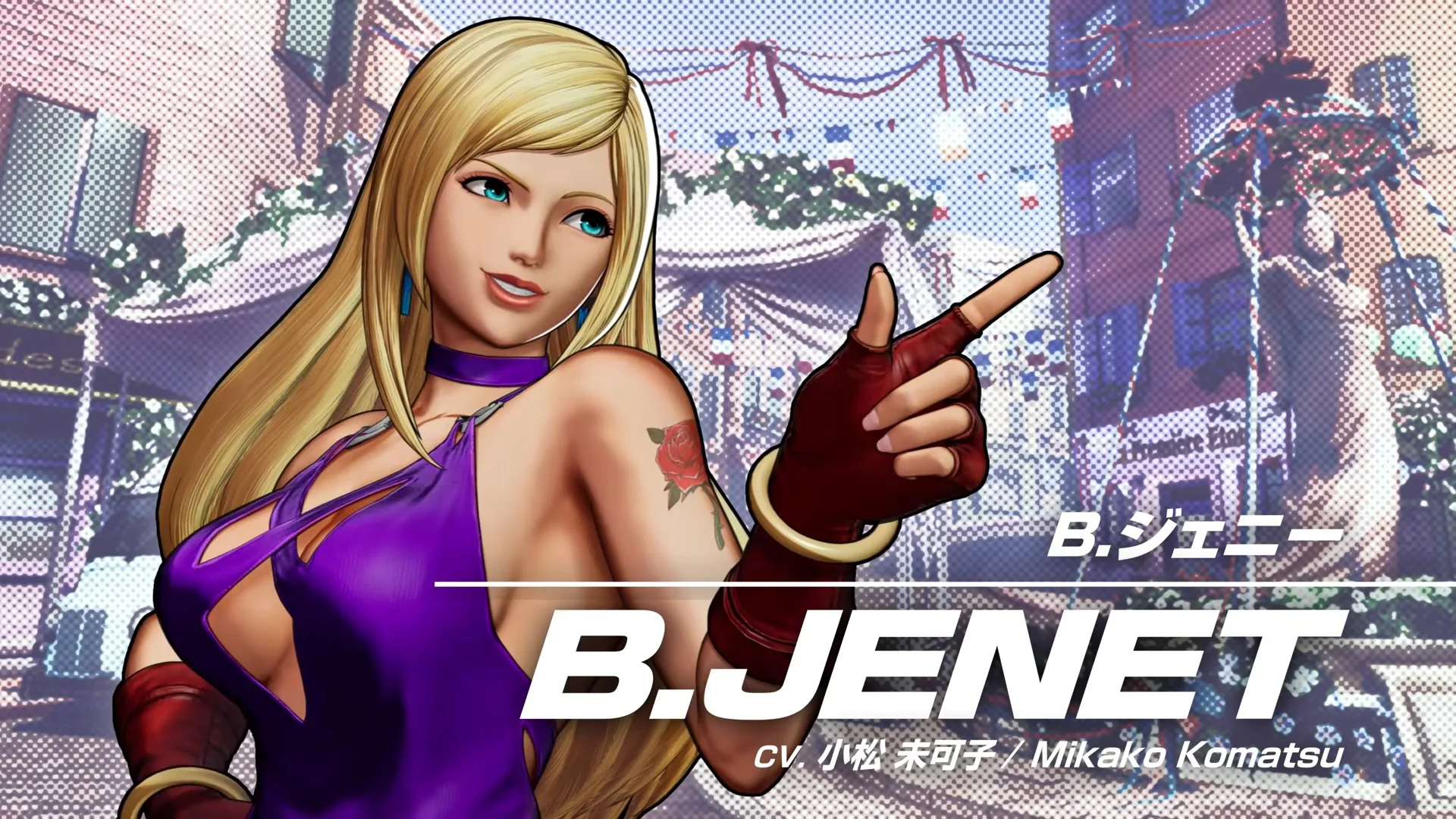 The King of Fighters XV terá B. Jenet, Billy Kane, Rock e Geese Howard