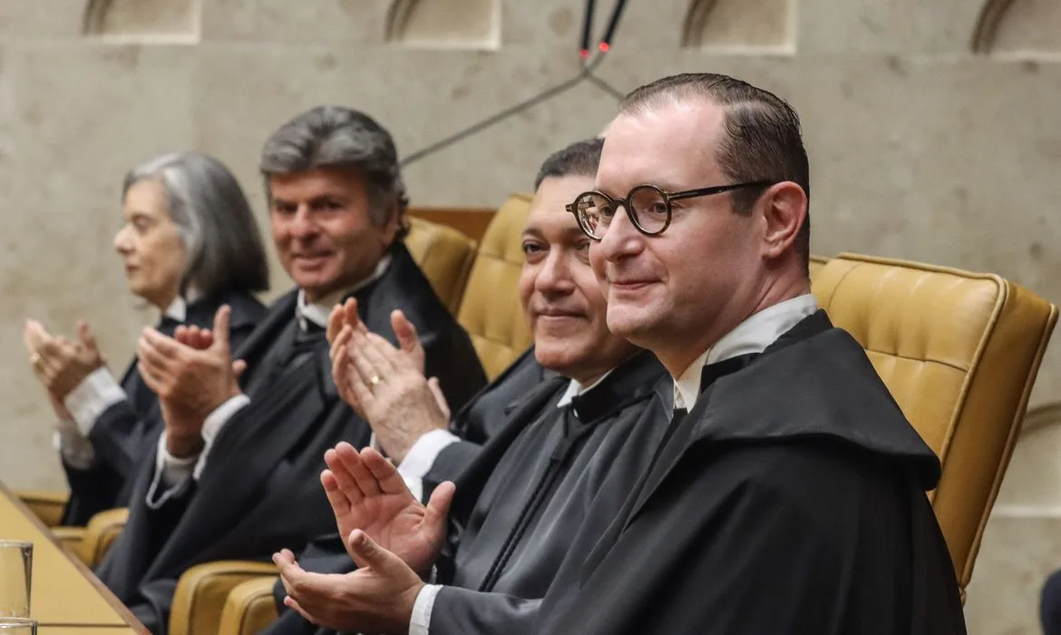 Brasília (DF), 03/08/2023, Sessão solene de posse do novo ministro da Corte, Cristiano Zanin, no Supremo Tribunal Federal (STF). Foto: Valter Campanato/Agência Brasil