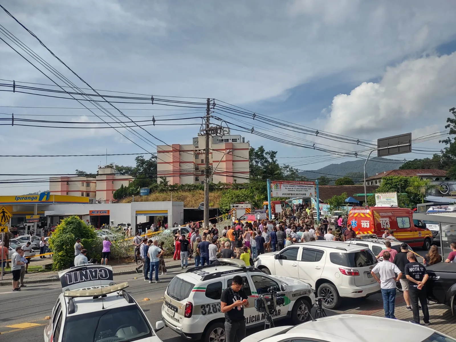 Foto: Divulgação / Corpo de Bombeiros Militar de Santa Catarina