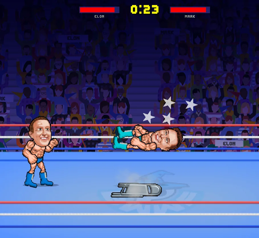 Embate entre Zuckerberg Vs. Musk se torna jogo gratuito de luta