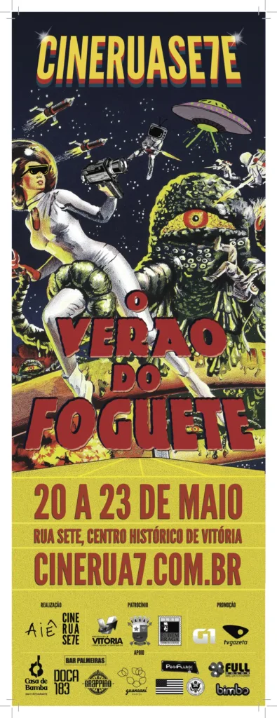 CARTAZ cine rua sete
