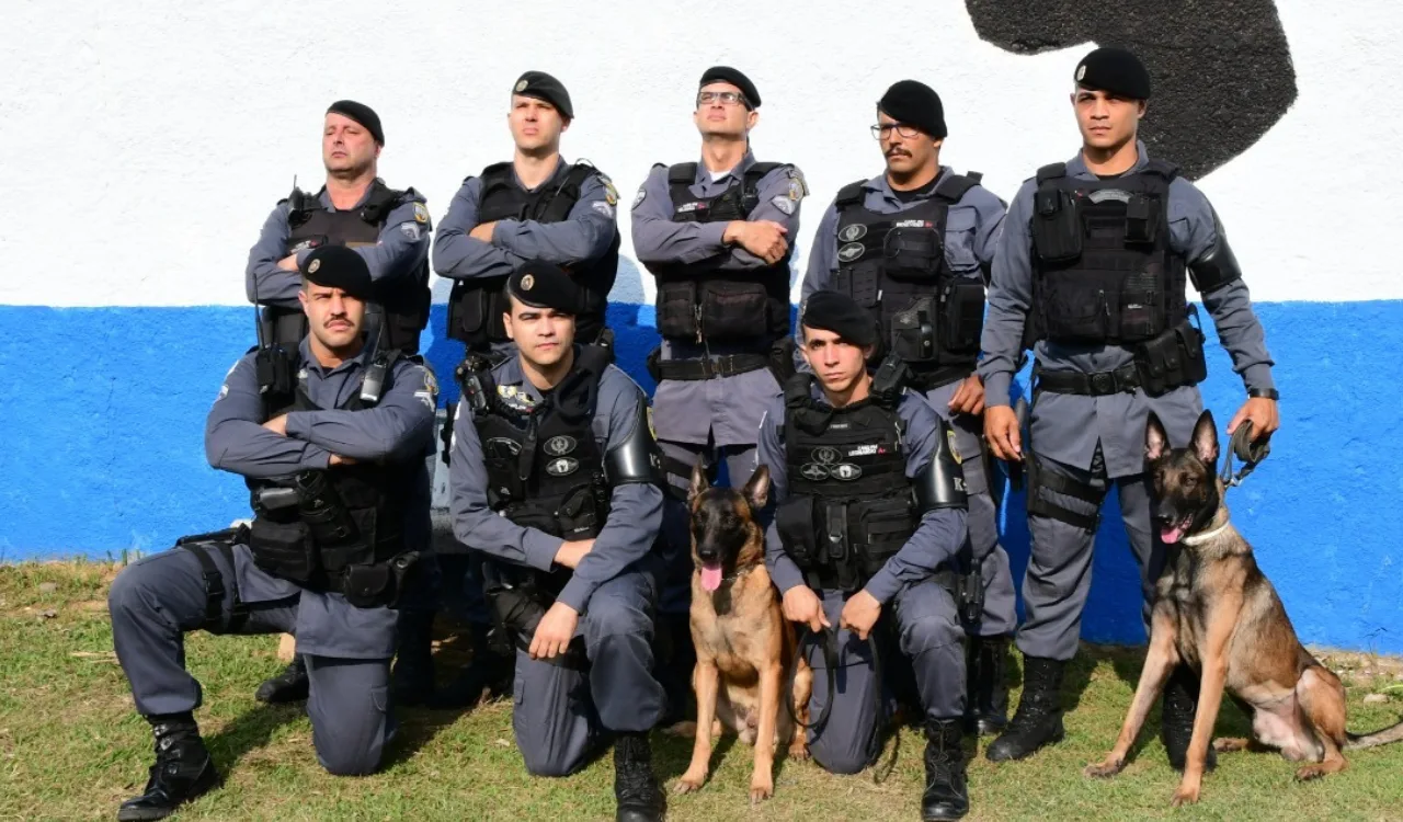 Batalhões recebem cães farejadores para reforçar ações policiais no ES