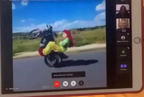 Ataque hacker interrompe aula de Lewandowski com 'Carreta Furacão' e nazismo