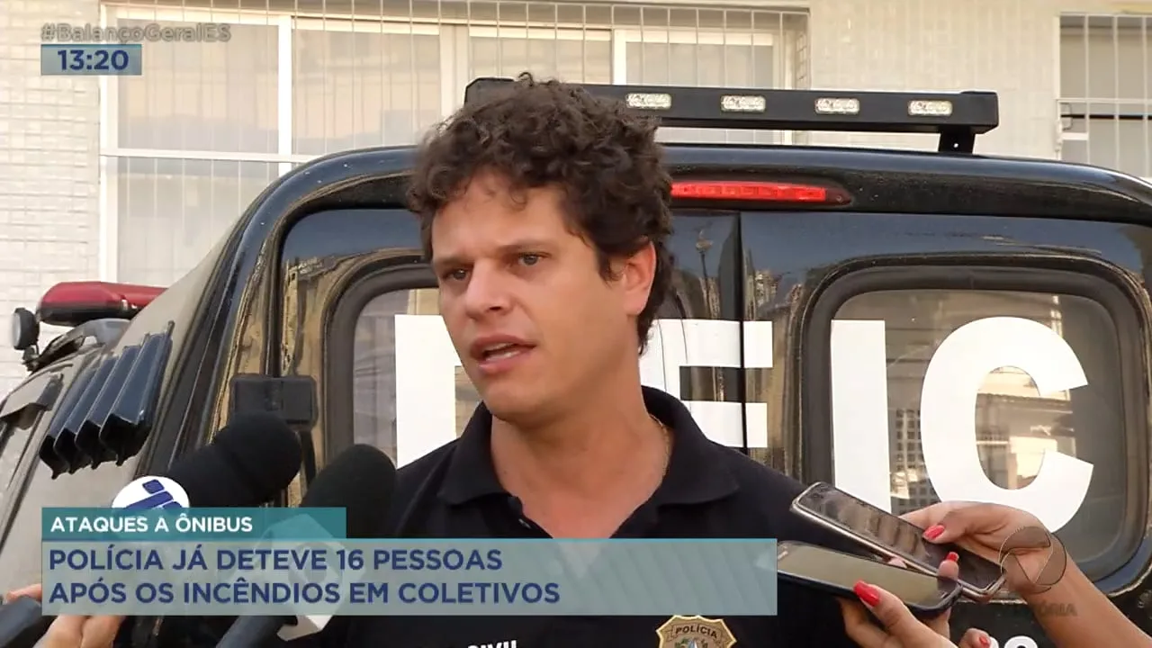 Preso confessa que chamado pelo PCV para atear fogo em ônibus em Vitória