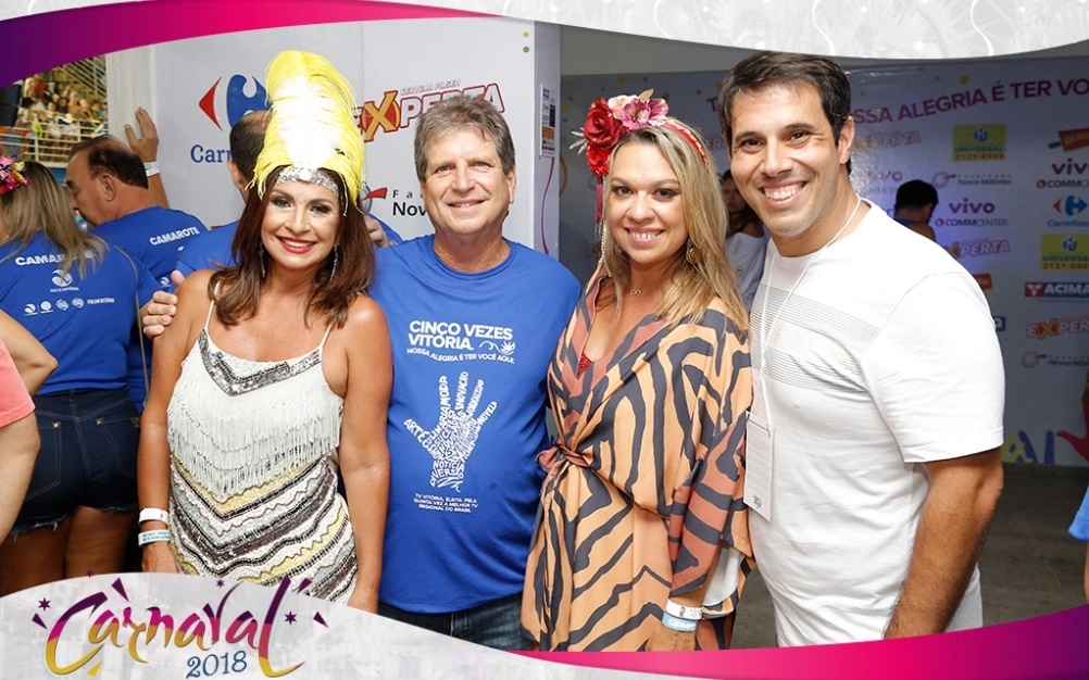 Rede Vitória recebeu convidados em camarote exclusivo no Carnaval de Vitória