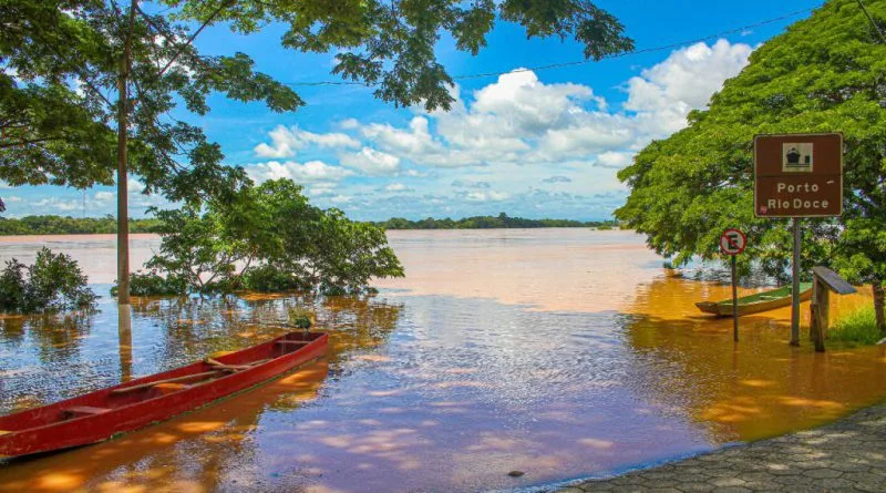 Nível do Rio Doce recua e chega a 3,93 metros na tarde desta quinta-feira