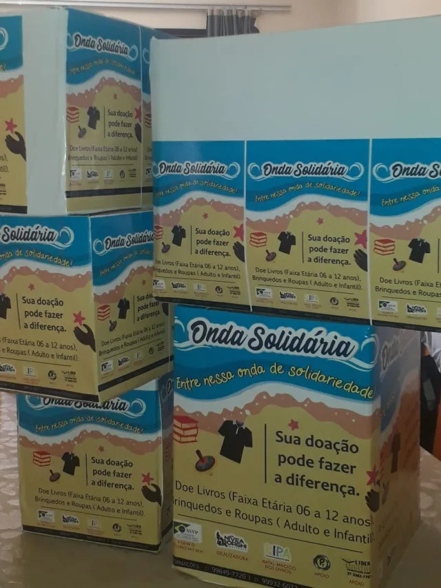 Doação de livros, roupas e brinquedos é promovida por ação social em Guarapari