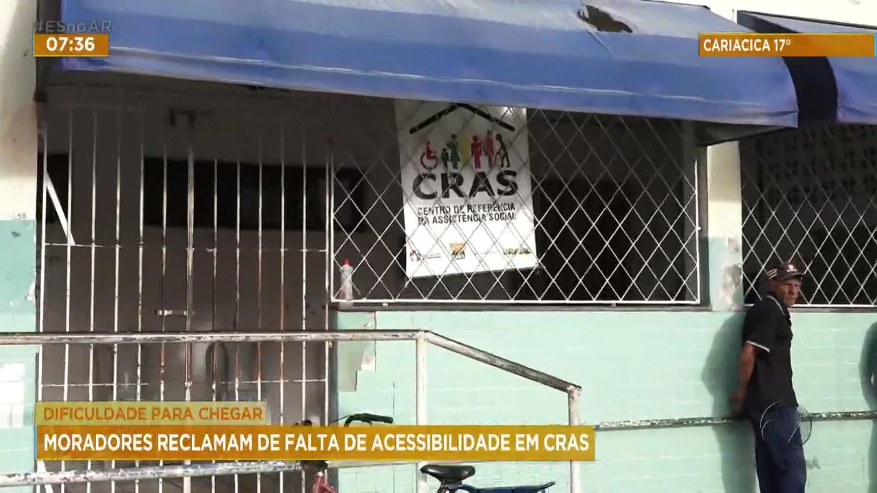 Moradores reclamam de falta de acessibilidade em CRAS