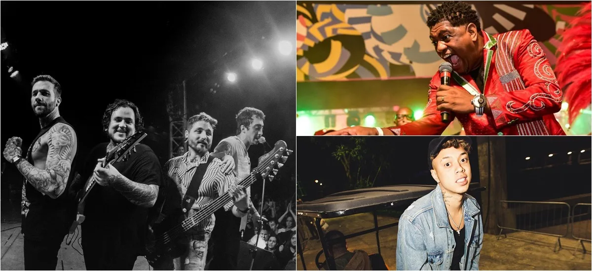 Shows, feijoada e muito mais. Confira a programação para curtir no fim de semana