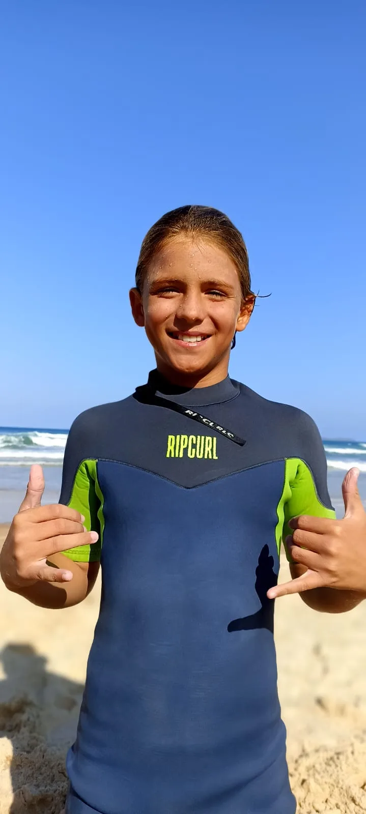 Eric Grattz busca a vitória na segunda etapa do campeonato estadual de surf